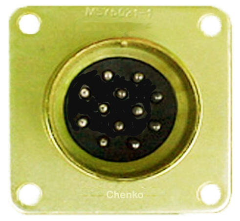 MS75021-1 Ordnance Connector Assembly 5935-00-846-3883 , 60-036030-51P